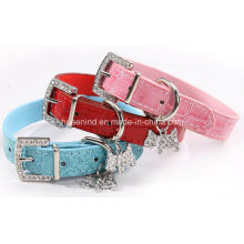 Buckle PU Pet Collar, Fivela PU Dog Collar